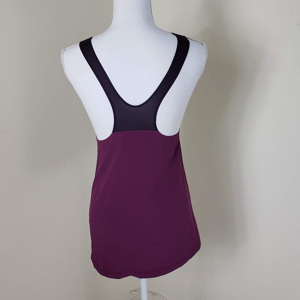 Nike Dri-Fit Mesh Racerback Tank Top Purple Sz.XS - Picture 4 of 10